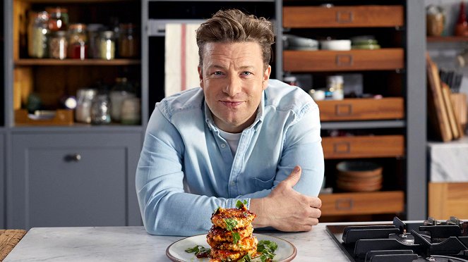 Jamies 5-Zutaten-Küche - Werbefoto - Jamie Oliver