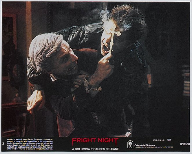 Fright Night - Lobby Cards - Roddy McDowall, Stephen Geoffreys