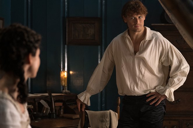 Outlander - Piękna Ameryka - Z filmu - Sam Heughan