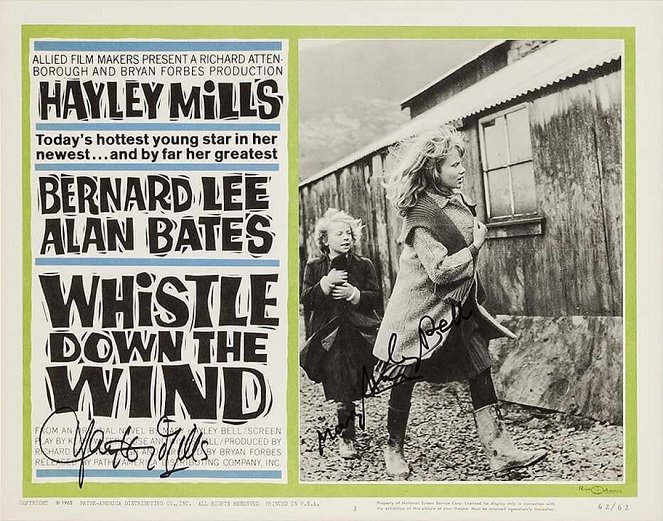Whistle Down the Wind - Cartes de lobby
