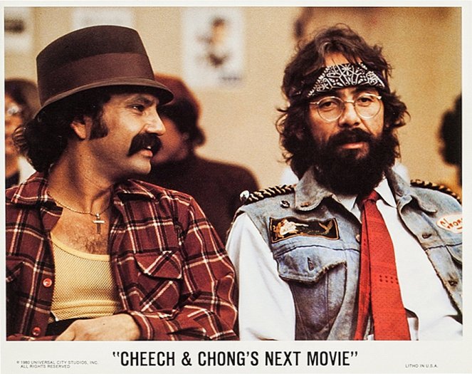 Cheech & Chong's Next Movie - Cartes de lobby - Cheech Marin, Tommy Chong