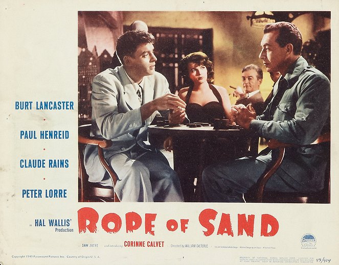 Rope of Sand - Cartões lobby