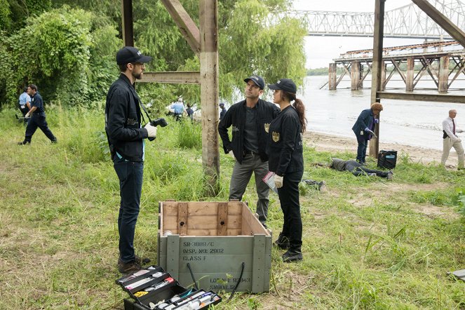 Agenci NCIS: Nowy Orlean - Inside Out - Z filmu - Rob Kerkovich, Lucas Black, Vanessa Ferlito