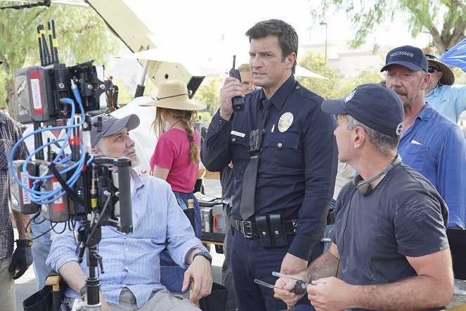 The Rookie - The Switch - De filmagens - Nathan Fillion