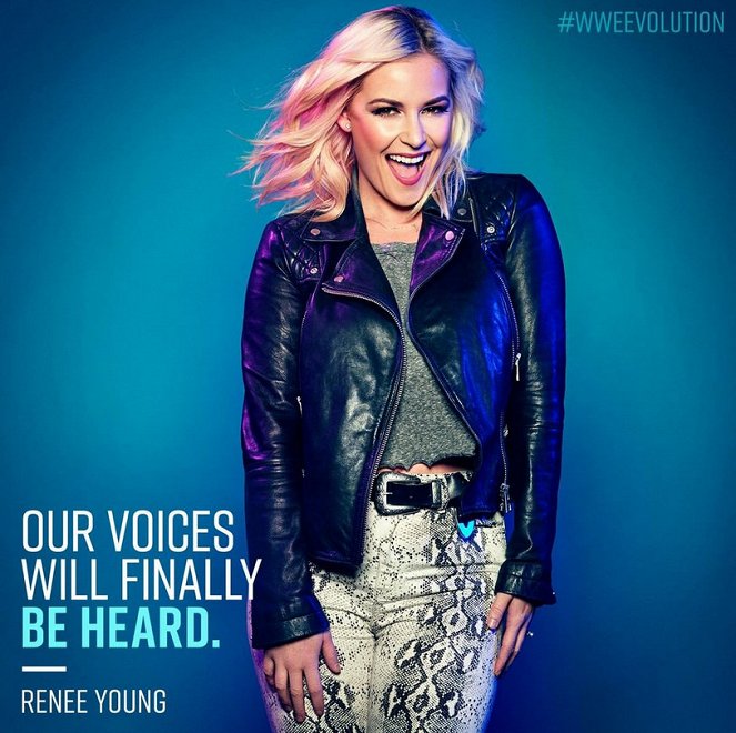 WWE Evolution - Werbefoto - Renee Paquette