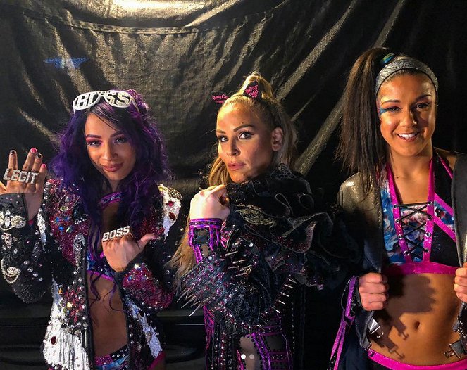 WWE Evolution - Kuvat kuvauksista - Mercedes Kaestner-Varnado, Natalie Neidhart, Pamela Martinez