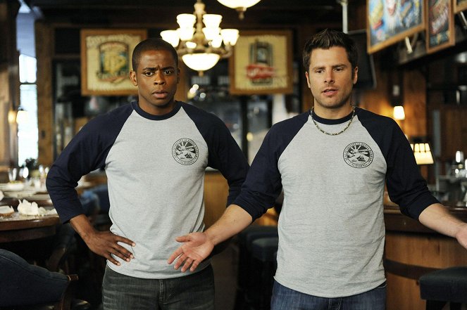 Psych - Shawn Gets the Yips - Van film - Dulé Hill, James Roday Rodriguez