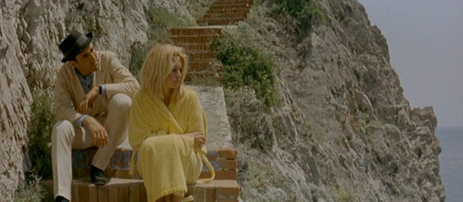 Le Mépris - Van film - Michel Piccoli, Brigitte Bardot
