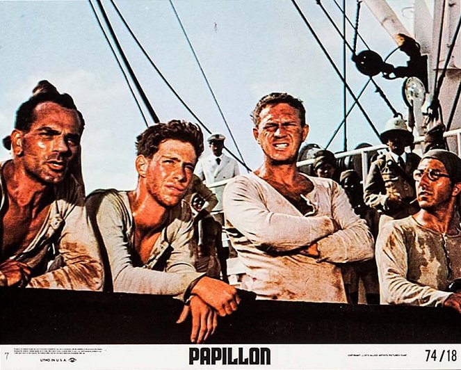 Motýlek - Fotosky - Don Gordon, Bill Mumy, Steve McQueen, Dustin Hoffman