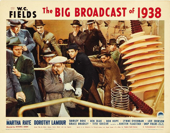 The Big Broadcast of 1938 - Cartes de lobby