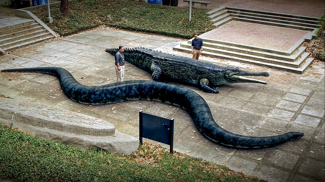 Mega Croc vs Super Snake - Van film