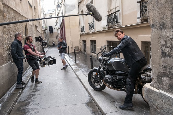Mission: Impossible - Utóhatás - Forgatási fotók - Christopher McQuarrie, Tom Cruise