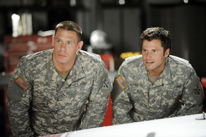 Psych – Agentes Especiais - Um caso militar - Do filme - John Cena, James Roday Rodriguez