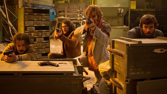 Free Fire - Do filme - Noah Taylor, Jack Reynor, Sharlto Copley, Armie Hammer