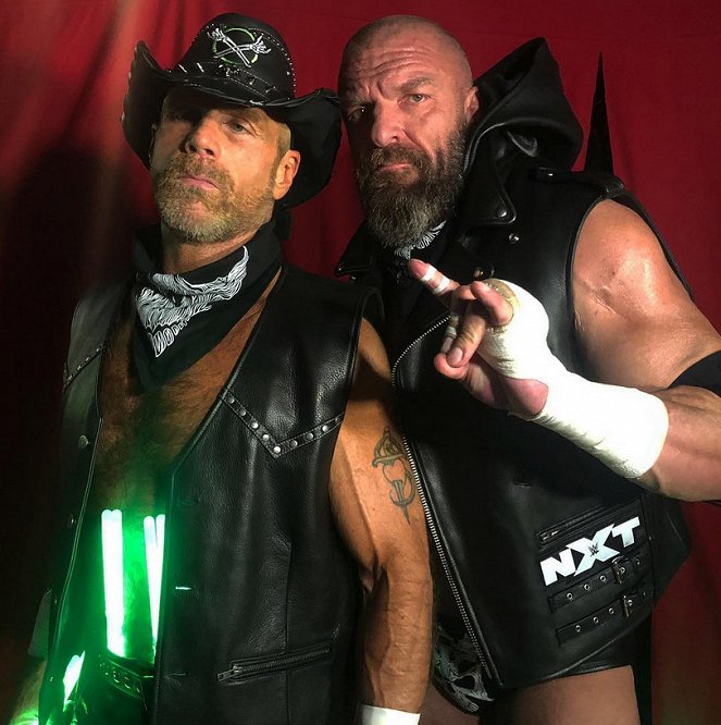 WWE Crown Jewel - Tournage - Shawn Michaels, Paul Levesque