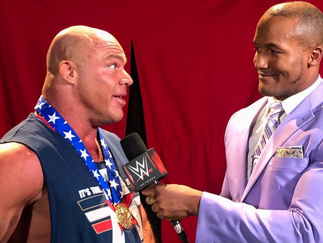WWE Crown Jewel - Making of - Kurt Angle, Bryan J. Kelly