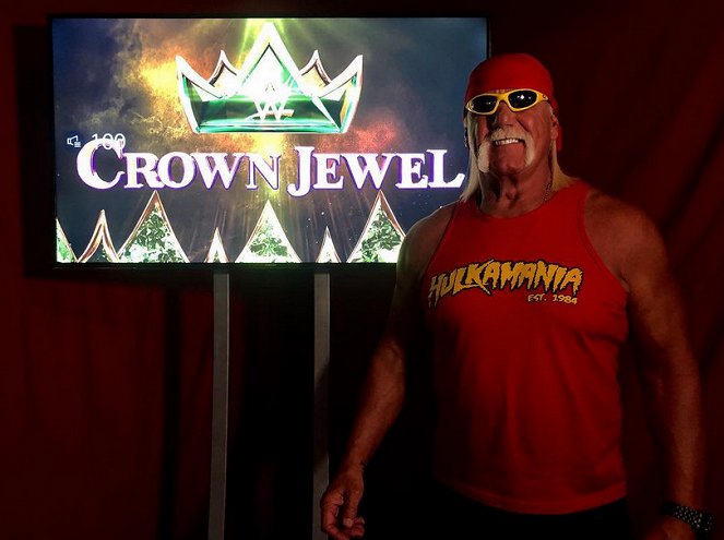 WWE Crown Jewel - Van de set - Hulk Hogan