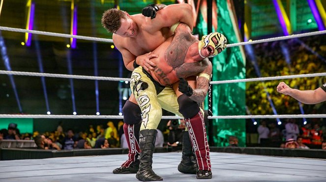 WWE Crown Jewel - Photos - Mike "The Miz" Mizanin, Rey Mysterio