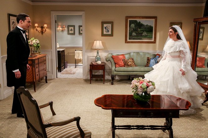 The Big Bang Theory - Die Hochzeitsüberraschung - Filmfotos - Jim Parsons, Mayim Bialik