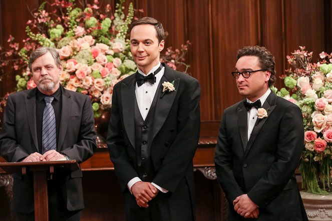 The Big Bang Theory - La asimetría de la pajarita - De la película - Mark Hamill, Jim Parsons, Johnny Galecki