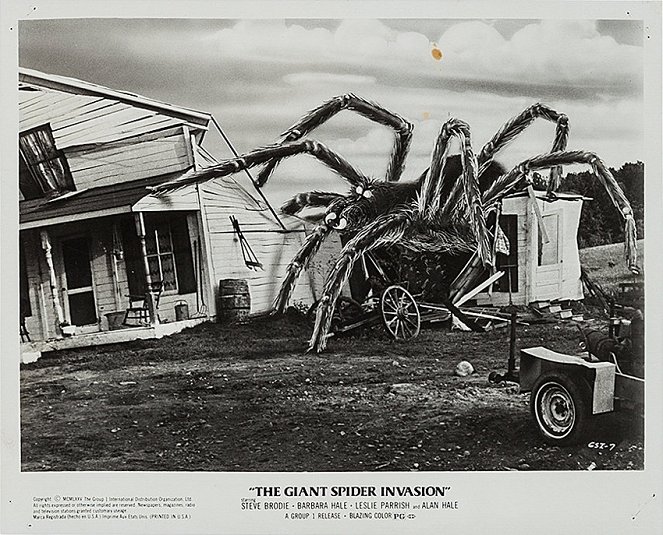 Invaze obřích pavouků - Fotosky