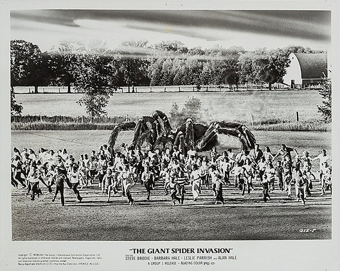 Invaze obřích pavouků - Fotosky