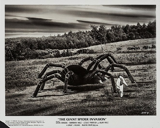 Invázia obrích pavúkov - Fotosky