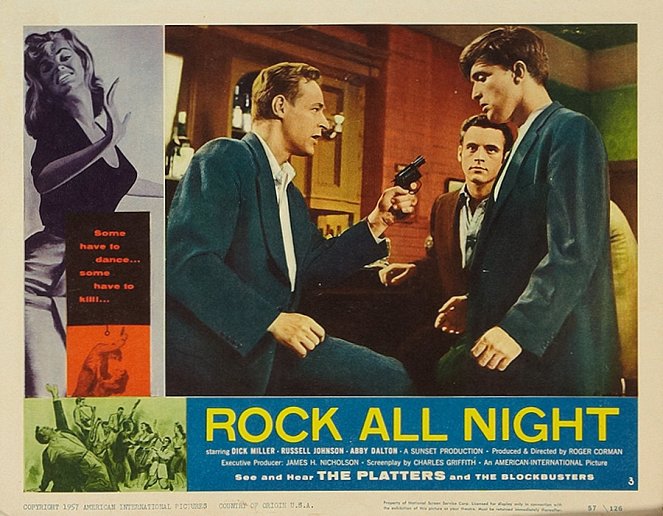 Rock All Night - Mainoskuvat - Russell Johnson, Jonathan Haze, Ed Nelson