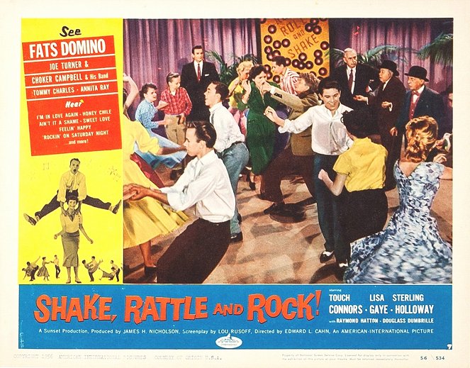 Shake, Rattle & Rock! - Cartes de lobby