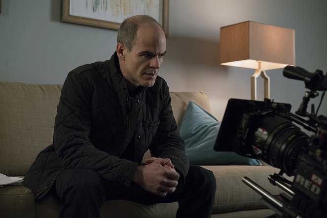 House of Cards - Dos au mur - Tournage - Michael Kelly