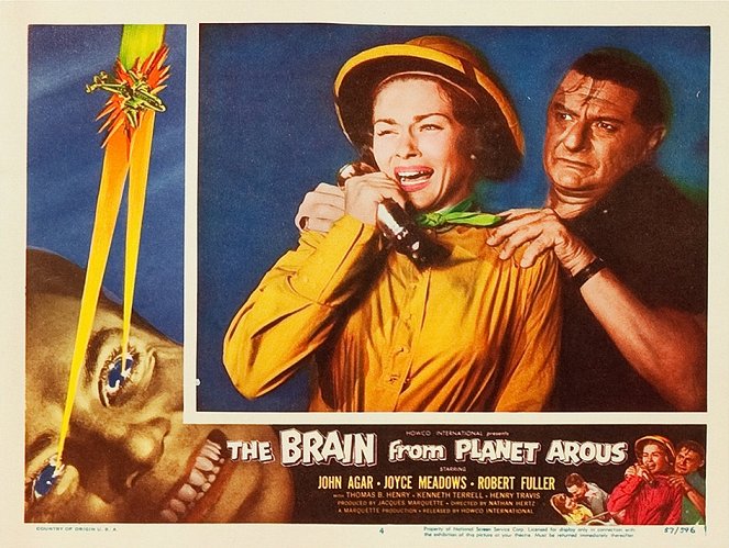 The Brain from Planet Arous - Lobbykaarten
