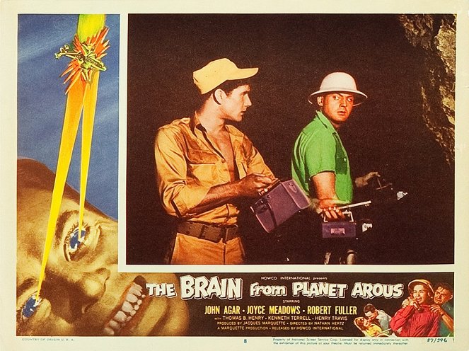 The Brain from Planet Arous - Lobbykaarten