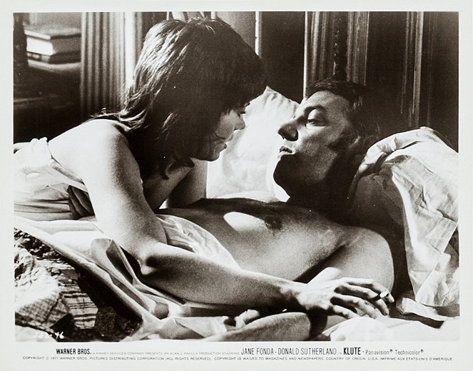 Klute - Cartes de lobby - Jane Fonda, Donald Sutherland