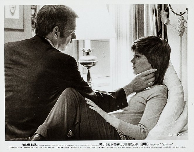 Klute - Cartes de lobby - Donald Sutherland, Jane Fonda