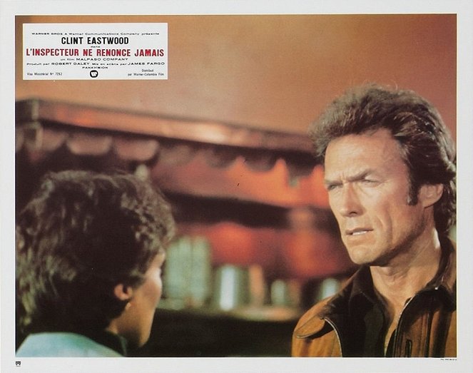 L'Inspecteur ne renonce jamais - Cartes de lobby - Clint Eastwood