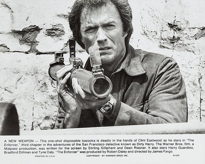 L'Inspecteur ne renonce jamais - Cartes de lobby - Clint Eastwood