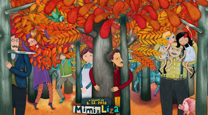 Mimi a Líza: Záhada vianočného svetla - Lobby karty