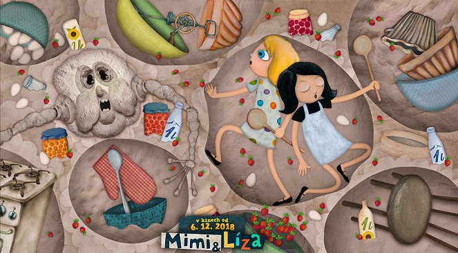 Mimi a Líza: Záhada vianočného svetla - Cartões lobby