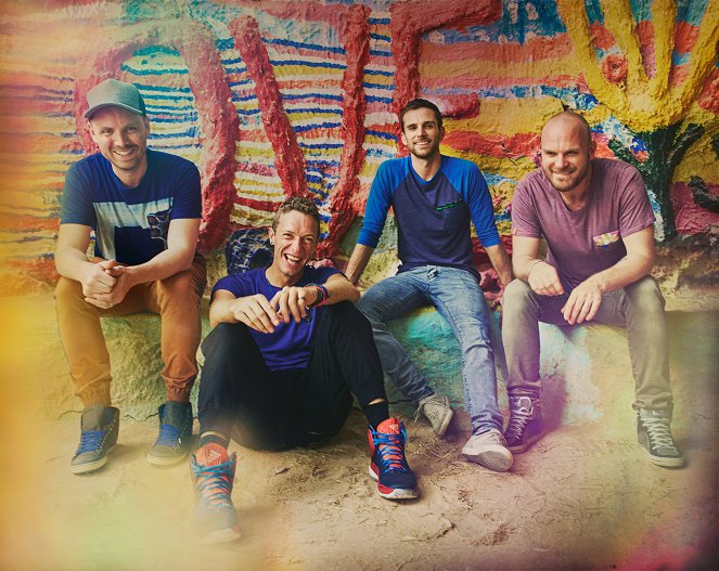 Coldplay - A Head Full of Dreams - Werbefoto - Jon Buckland, Chris Martin, Guy Berryman, Will Champion