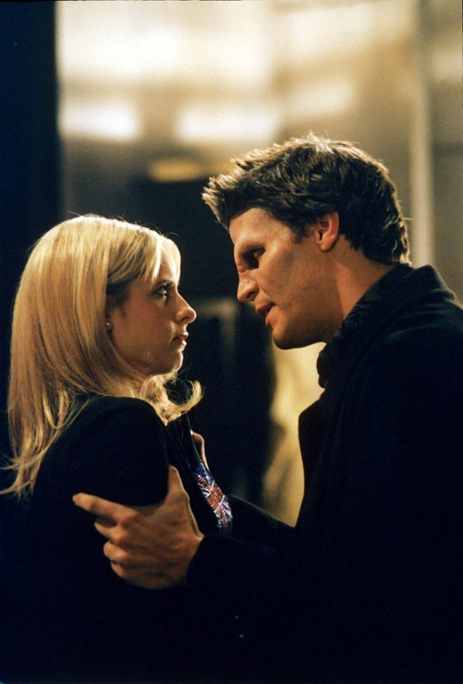 Buffy postrach wampirów - Season 3 - Wrogowie - Z filmu - Sarah Michelle Gellar, David Boreanaz