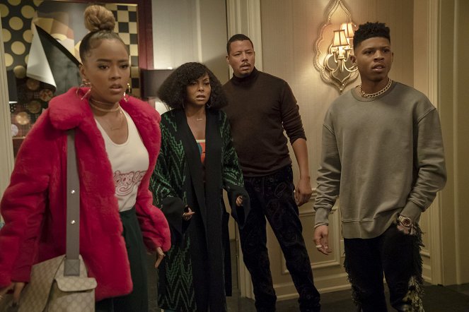 Empire - Season 5 - Master of What Is Mine Own - Filmfotos - Serayah, Taraji P. Henson, Terrence Howard, Bryshere Y. Gray