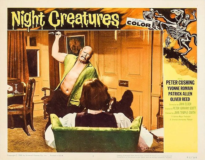 Night Creatures - Lobby Cards