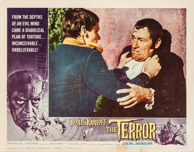 The Terror - Cartões lobby - Jack Nicholson, Dick Miller