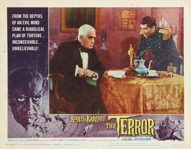The Terror - Lobby Cards - Boris Karloff, Jack Nicholson