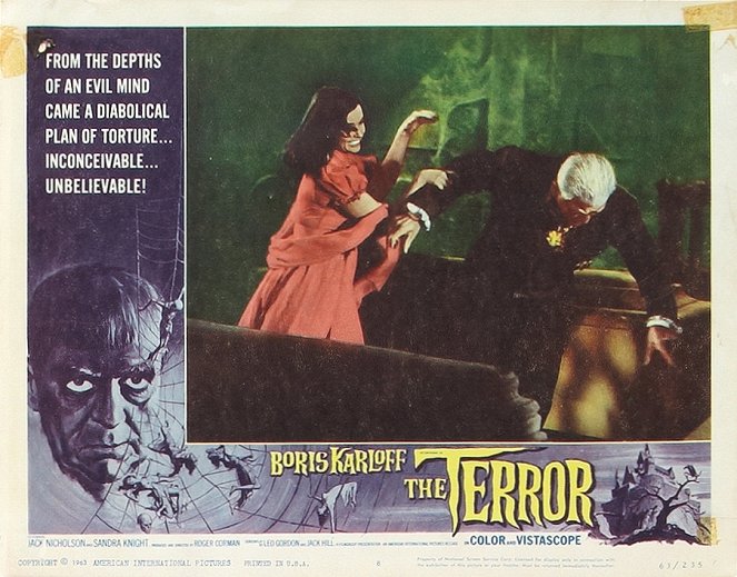The Terror - Lobby Cards - Sandra Knight, Boris Karloff