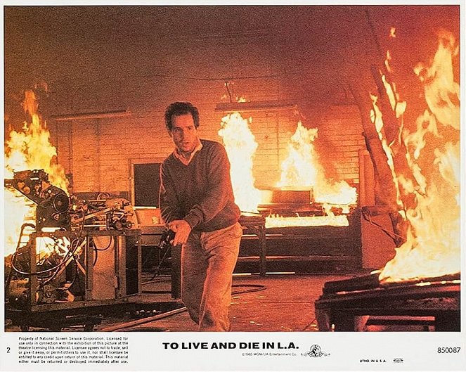 To Live and Die in L.A. - Lobby Cards - John Pankow