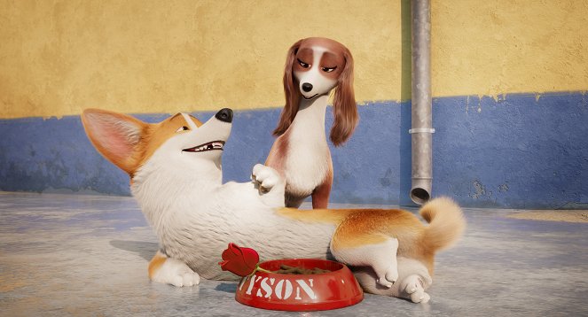 Corgi, las mascotas de la reina - De la película