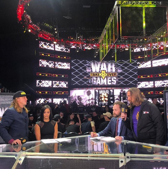 NXT TakeOver: WarGames II - Making of - Matthew Riddle, Charly Arnolt, Chris Spradlin