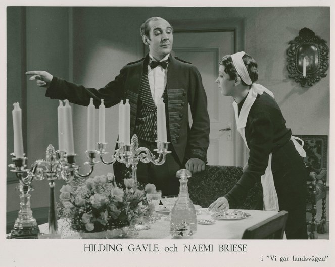 Vi går landsvägen - Lobby Cards