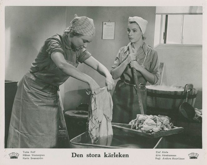 Den stora kärleken - Lobby Cards - Marianne Löfgren, Tutta Rolf